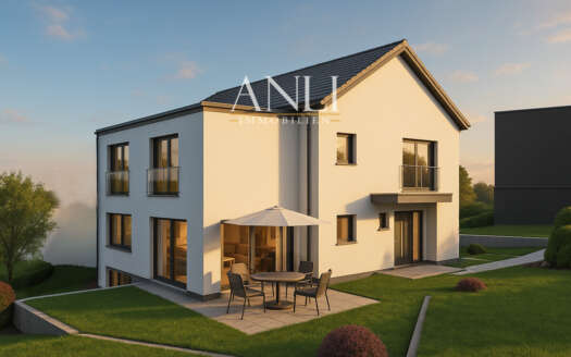 Baugrundstück mit genehmigtem Bauantrag: Einfamilienhaus mit ELW in Syrgenstein – PROVISIONSFREI