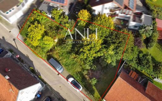 Baugrundstück mit genehmigtem Bauantrag: Einfamilienhaus mit ELW in Syrgenstein – PROVISIONSFREI