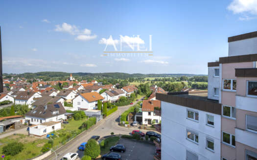 Provisionsfrei – 1 Zimmer Wohnung in Senden Wullenstetten mit Balkon und KFZ Stellplatz