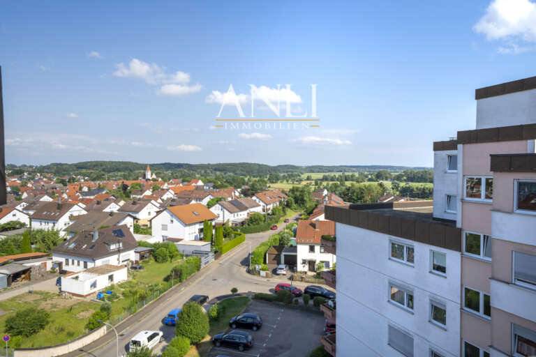 Provisionsfrei – 1 Zimmer Wohnung in Senden Wullenstetten mit Balkon und KFZ Stellplatz